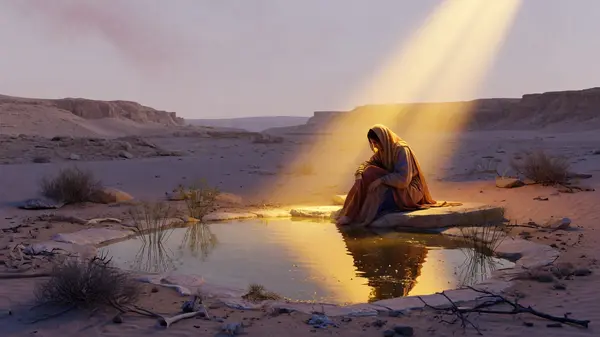 Gott sieht dich — auch wenn niemand  sonst hinschaut